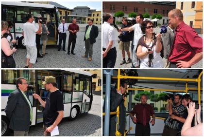 Nový nízkopodlažní autobus SOR CN 8.5 v barvách ČSAD Semily vyjede