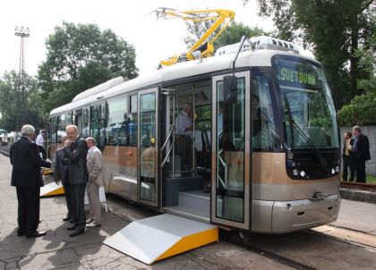 Premiéra tramvaje VarioLF Plus PL na Czech Raildays