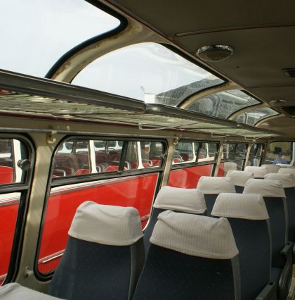 Škoda 706 RTO LUX Jana Kukly s řidičem Jaroslavem Čuříkem.