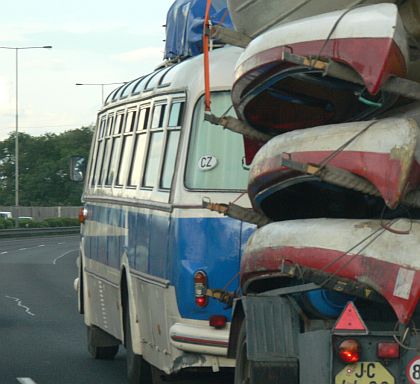 Škoda 706 RTO LUX Jana Kukly s řidičem Jaroslavem Čuříkem.