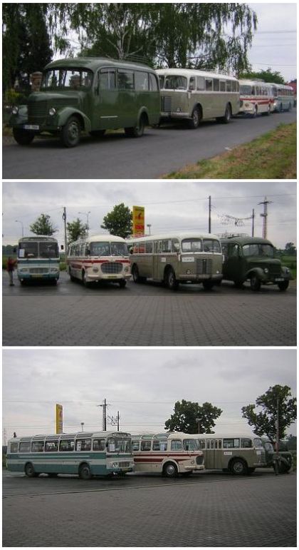 Bílanští veteráni a kloubové RTO-K na záběrech ze soboty 19.6.2010