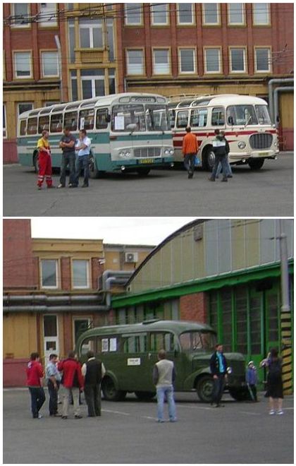 Bílanští veteráni a kloubové RTO-K na záběrech ze soboty 19.6.2010