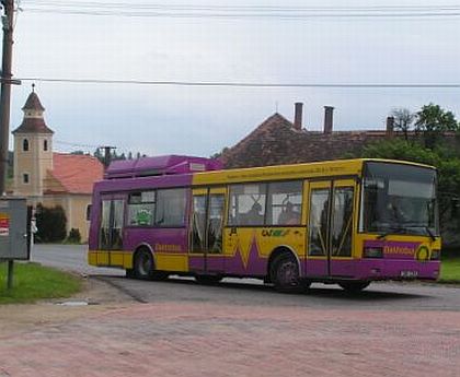 Záběry ze sobotní jízdy znojemského elektrobusu 