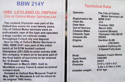BUSportál SK: Oxford Bus Museum