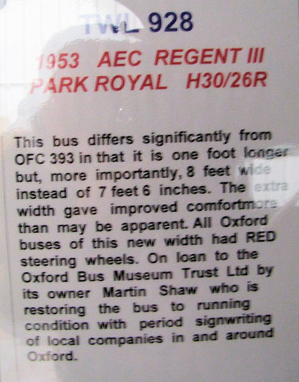 BUSportál SK: Oxford Bus Museum