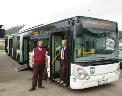 Společnost Osnado představila zástupce nových autobusů ve vozovém parku