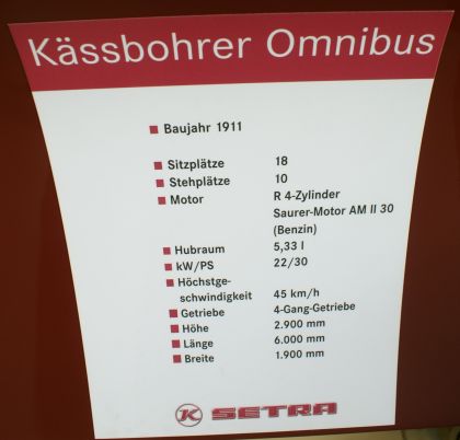 Omnibus Nr.1 Karl Kassböhrer - Saurer pro dopravu Wiblingen - Ulm - Wiblingen