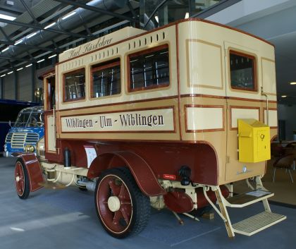 Omnibus Nr.1 Karl Kassböhrer - Saurer pro dopravu Wiblingen - Ulm - Wiblingen