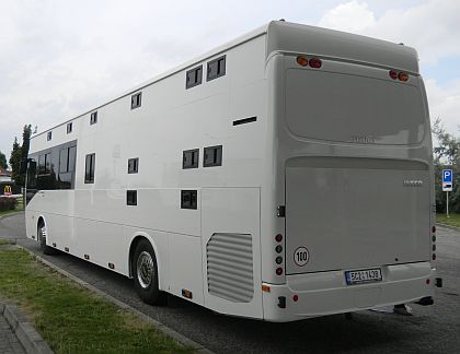 Zajímavý speciál - hotelbus z Iveco CR ve Vysokém Mýtě