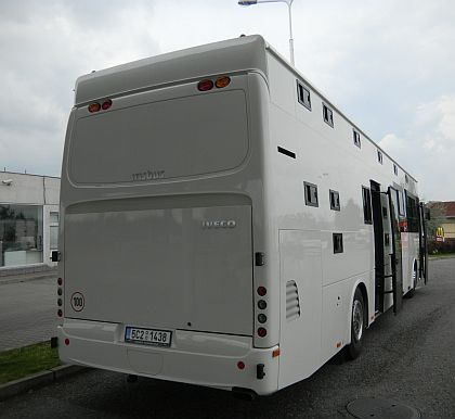 Zajímavý speciál - hotelbus z Iveco CR ve Vysokém Mýtě