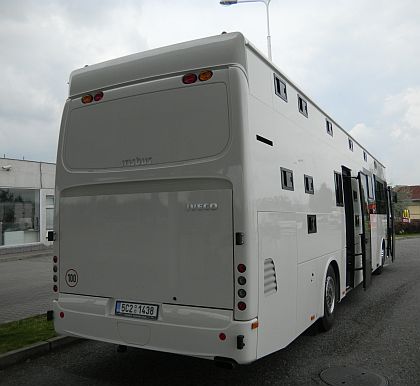 Zajímavý speciál - hotelbus z Iveco CR ve Vysokém Mýtě 