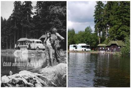 Nová autobusová linka na šumavské Černé jezero funguje už  od  7. srpna 2010