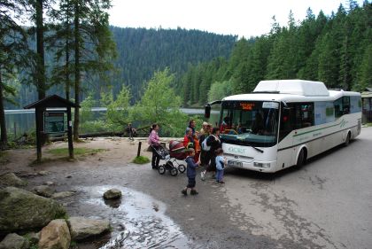 Nová autobusová linka na šumavské Černé jezero funguje už od 7. srpna 2010