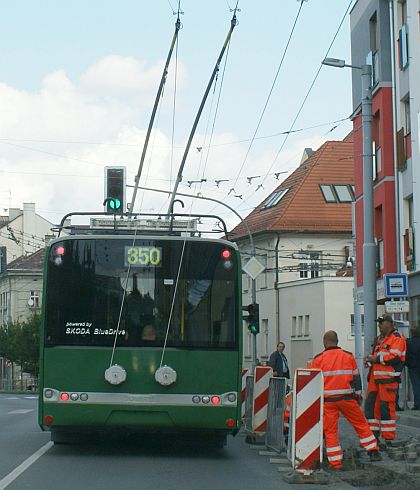 Trolejbus Solaris Trollino 12 s elektrovýzbrojí Škoda  pro švédskou  Landskronu 