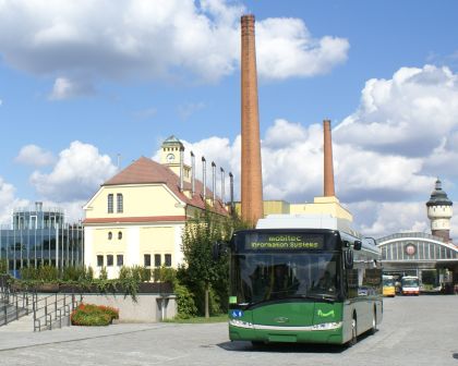 Trolejbus Solaris Trollino 12 s elektrovýzbrojí Škoda  pro švédskou  Landskronu 