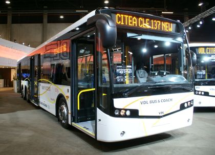 Autobus VDL Citea LF získal prestižní titul   'Bus of the Year 2011'