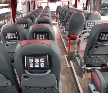 Autokary Van Hool na IAA v Hannoveru s integrovaným MOD systémem Funtoro