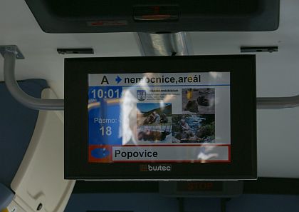 TFT-LCD zařízení v ČR pro dopravní informace řízené z USV-C 