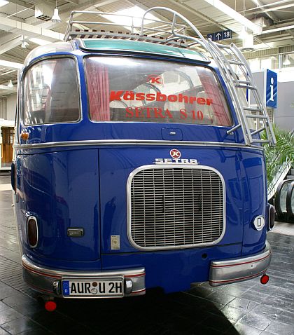 IAA Hannover: Pavilon 23 plný veteránů I.: Büssing, Magirius, Setra a Škoda 706 