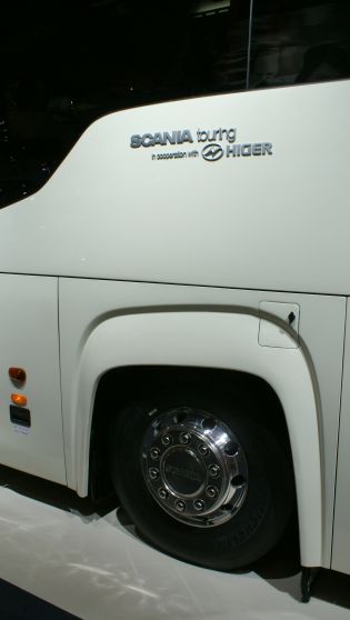 IAA Hannover: Premiéra třínápravového autokaru Scania Touring 6x2*4