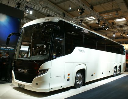 IAA Hannover: Premiéra třínápravového autokaru Scania Touring 6x2*4