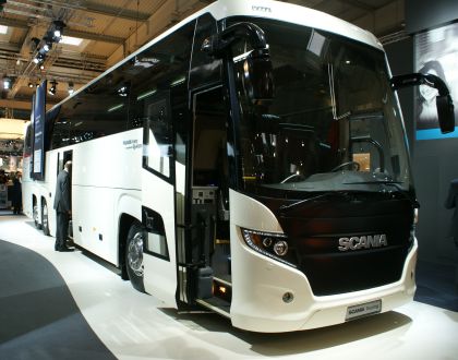 IAA Hannover: Premiéra třínápravového autokaru Scania Touring 6x2*4