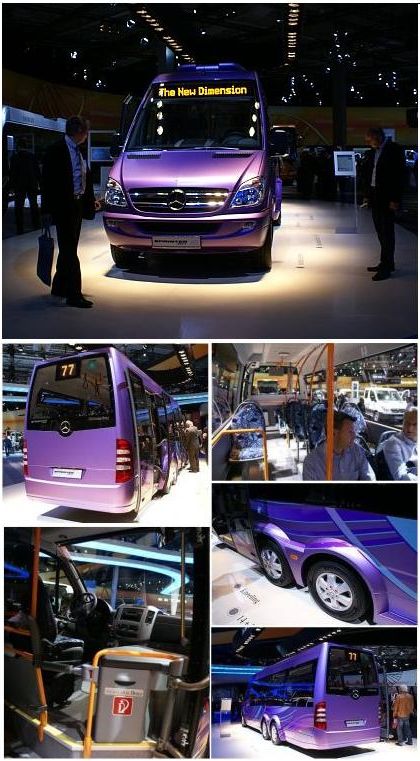 IAA Hannover: Daimler - Expozice Mercedes-Benz. Sprinter 77 