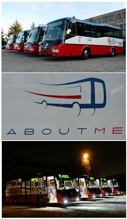 Autobusová flotila malokapacitních autobusů SOR CN 8.5 dopravce ABOUT ME
