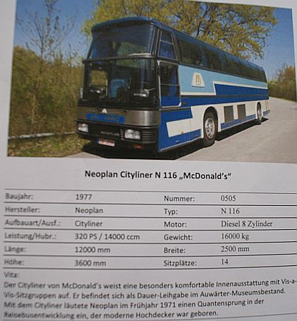 IAA Hannover: Pavilon 23 plný veteránů X.:Ikarus, 2x Robur a Neoplan Mc Donald's