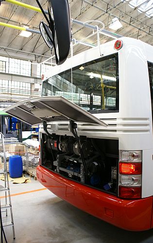 Na návštěvě ve Škoda Electric: První trolejbus Škoda 30 Tr SOR s karosérií NB12