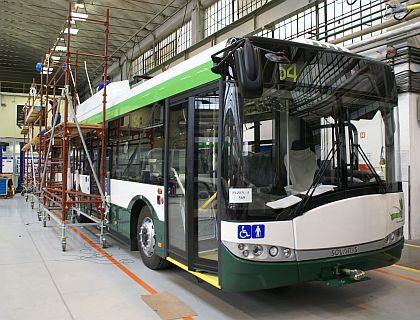 Na návštěvě ve Škoda Electric: První trolejbus Škoda 30 Tr SOR s karosérií NB12