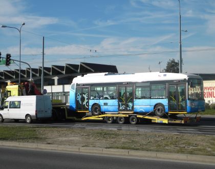 TriHyBus 'projížděl' Plzní. Kam cestoval, 