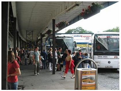 Pokračuje rekonstrukce autobusového nádraží ÚAN Praha Florenc