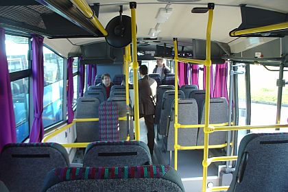 Autobusy SOR v modrém - společnost Tourbus převzala