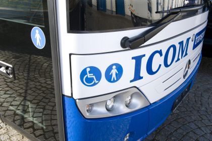 Několik záběrů nových autobusů Mercedes-Benz z Jihlavy