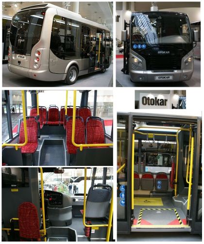 Turecký malokapacitní autobus Otokar Navigo 
