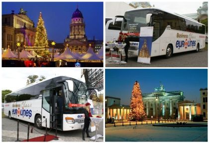 S autokary EUROLINES za adventní i silvestrovskou atmosférou do Berlína