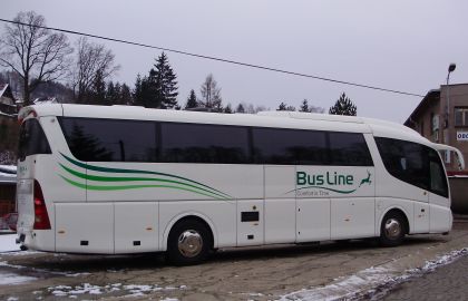Společnost BusLine rozšířila vozový park o autokar Scania Irizar PB s MOD