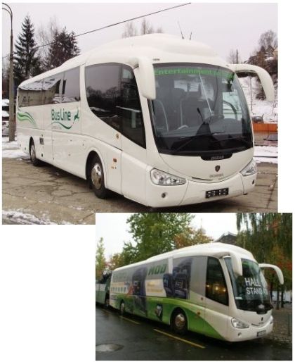 Společnost BusLine rozšířila vozový park o autokar Scania Irizar PB s MOD