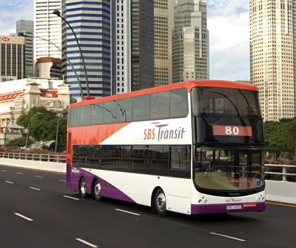 Aktivity Volvo Buses ve světě: Indie, Mexiko, Austrálie, Brazílie, Singapur