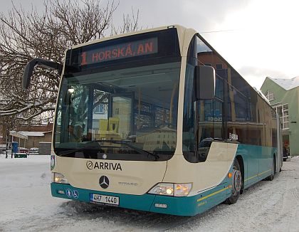 Několik záběrů z představení nového autobusu Mercedes-Benz Citaro G CNG