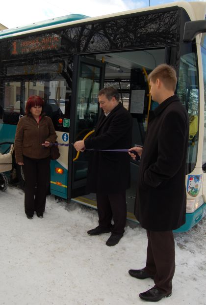 Několik záběrů z představení nového autobusu Mercedes-Benz Citaro G CNG