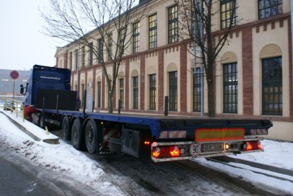 Trolejbus Škoda 3Tr3 se dnes chystal k transportu. Fotoreportáž 