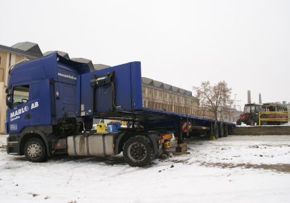 Trolejbus Škoda 3Tr3 se dnes chystal k transportu. Fotoreportáž 