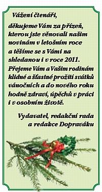 Vychází dvacátý, poslední Dopravák 2010, noviny ADSSF