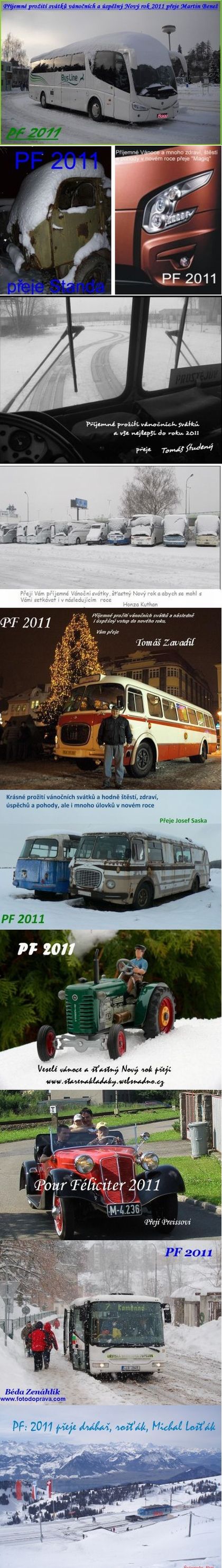 PF 2011 - děkujeme.  9. část PFmánie 