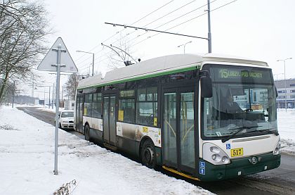 Po nové trolejbusové trati  na periférii Plzně se chystá zprůjezdnění 