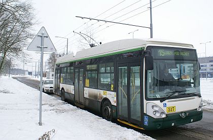 Po nové trolejbusové trati na periférii Plzně se chystá zprůjezdnění