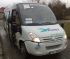 Částečně nízkopodlažní minibus Rošero First v barvách společnosti ZLINER
