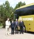 Z plzeňské prezentace autokaru Yutong Vision 27.4.2010